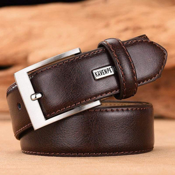 Men's Belt Luxury Business Leather Male Waist Belt Cowhide Genuine Leather Classic Black Trouser Belt Cummerbunds Dropshipping
