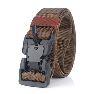 Military Equipment Combat Tactical Belt For Men US Army Training Nylon Magnetic Buckle Waist Belt Outdoor Hunting Belt