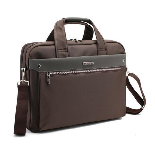 Planet Gates Brown-15 inch Large Capacity Men Single Shoulder Office Bags For Business Men's Briefcase Brand 15 16 17 Inch Male Laptop Mens Bag