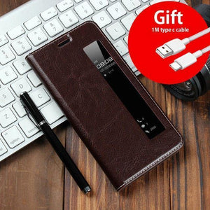 Planet Gates Brown 2 / For huawei P20 Leather Case For huawei P20 Pro cover Magnetic case For Huawei P20 Pro Flip Cases leather cover P20