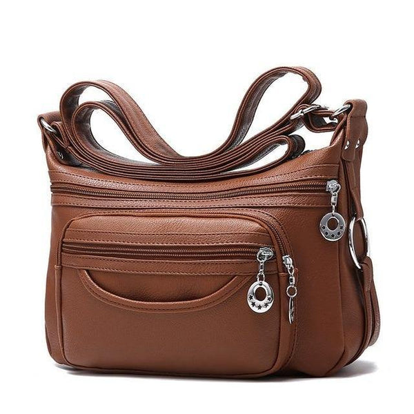 Planet Gates Brown / (20cm<Max Length<30cm) Leather Shoulder Bags Tote Bag crossbody bags for women Luxury Women Messenger Bags Designer Woman Handbag KL283