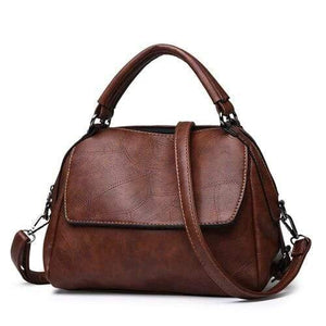Vintage PU Leather Women Bag Large Capacity Handbags Designer Famous Brand Messenger Bag s