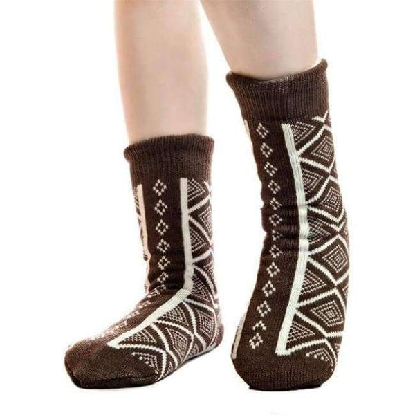 Planet Gates Brown / 23cm Women's Floor Socks plus velvet thickening Indoor Women Socks Soft Warm Spring Winter Hosiery Ladies Home slippers