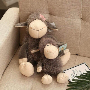 25cm/35cm/50cm/80cm Germany Jolly Flower Sheep Beautiful Plush Toy Doll For Birthday Gift 1pcs