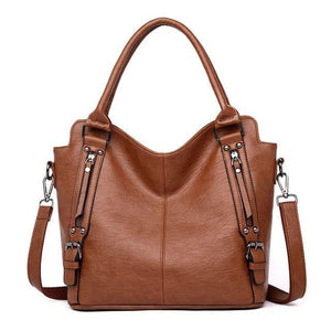 Planet Gates Brown / (30cm<Max Length<50cm) Luxury Handbags Women Bag Designer High quality Leather Shoulder Bag Women Big Tote Casual Female Shoulder Messenger Bags