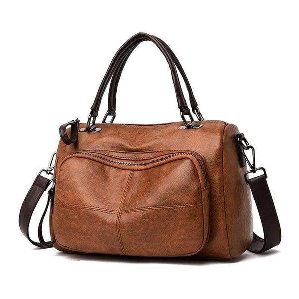 Luxury Women Handbags Large Capacity Boston Tote Bag Designer Soft Leather Ladies Hand Bags