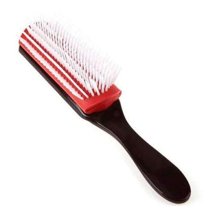 Planet Gates Brown 3pcs/lot Anti-static Hair Comb New Men Hair Brush Comb 9 Rows Teeth Hair Styling Tool Hair Care Head Scalp Massager Comb