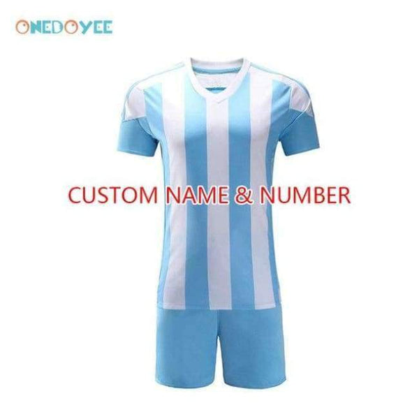 Planet Gates Brown / 3XL Mens Football Jerseys Adults Soccer Clothes Sets Short Sleeve Teens Football Uniform Summer Soccer Tracksuit Jersey