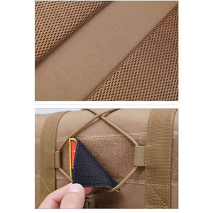 Planet Gates BROWN / 50 - 70L Military Tactical Backpack Army Molle Waterproof Sports Bag Climbing Rucksack for Outdoor Hiking Camping Hunting Backpacks