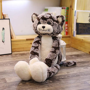 50/70/90CM Kawaii Cat Plush Toy Stuffed Animals Cute Fluffy Long leg Cat Doll Soft Kids Toy Child Birthday Present Xmas Gifts