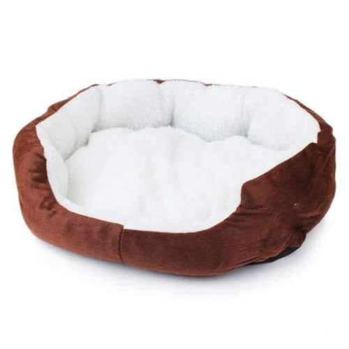 Planet Gates brown / 60x50cm Dog Bed Mats Sofa Kennels Doggy Warm House Winter Cat Pet Sleeping Bed House for Puppy Small Dog Blanket Cushion Basket Supplies