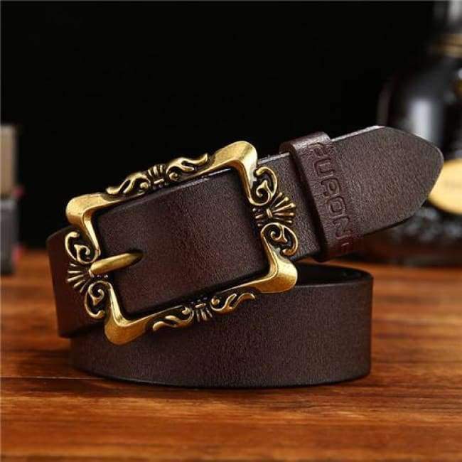 Planet Gates black / 95cm New Style Genuine Leather Belt Woman Luxury Cow Leather Genuine Woman Embossed Belts Fashion Designer Cow Women's Belt Black