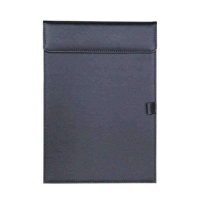 Planet Gates Brown A4 Office School Supplies Notebooks Writing Pads Clipboard PU Leather Business Financial School Plastic Signature Book High End