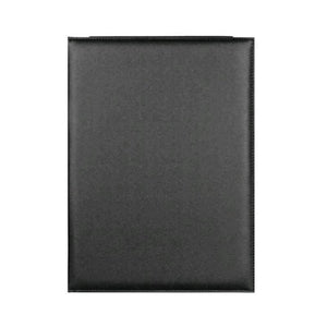 Planet Gates Brown A4 Office School Supplies Notebooks Writing Pads Clipboard PU Leather Business Financial School Plastic With Internal Bag Black