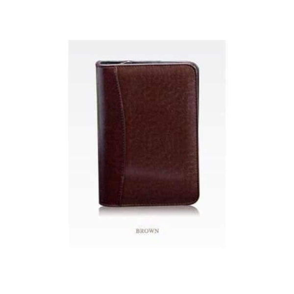 Planet Gates Brown / B5 Notebook Traveler Leather Diary Memos Writing Pads Folder Solar energy Calculator card holder Notepad Business planner A5 A6 B5