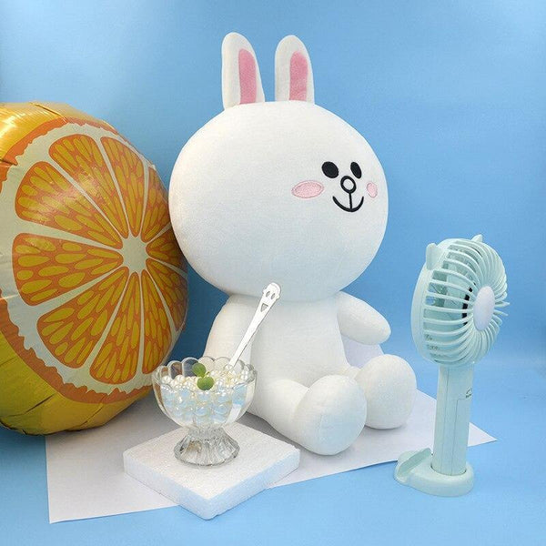 Brown Bear And Cony Rabbit Plush Toys Kawaii Anime Choco Sally Stuffed Doll Soft Sofa Cushion Gift For Girl Birthday Present