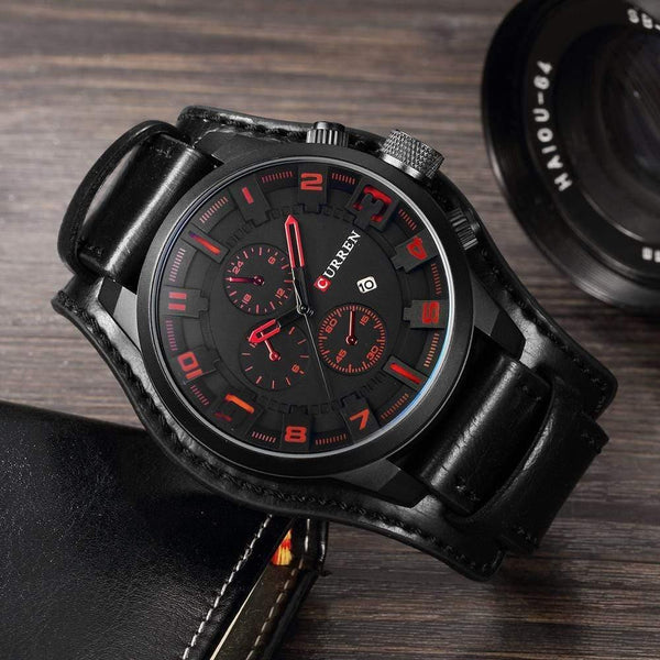 Planet Gates brown black Men Watches Man Clock  Top Brand Luxury Army Military Steampunk Sports Male Quartz-Watch Men Hodinky Relojes Hombre