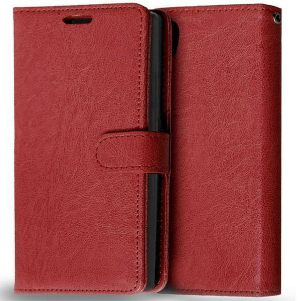 Planet Gates Brown Case for Lenovo P70 Cover Luxury Wallet Leather Flip Phone Case For Lenovo P70 P70-A P70T P70-T P 70 Case With Card Slot Holder
