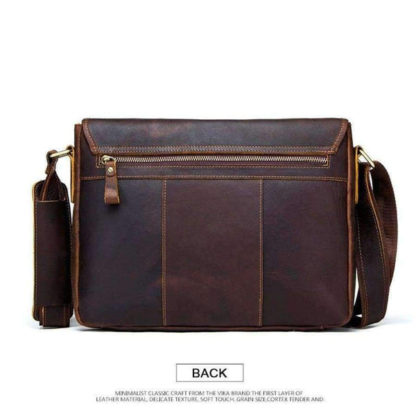 Planet Gates Brown / China CONTACT'S Genuine Crazy Horse Cowhide Leather Men Messenger Bag For Laptop Male Vintage Tote Shoulder Crossbody Bags Handbag