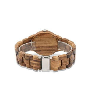 Planet Gates Brown / China Wooden Ladies Watch Hour Sports relogio feminino Zegarek Damski Women's Watches Strap Wooden Plaid