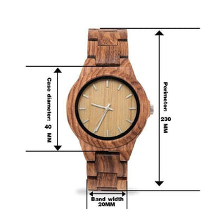 Planet Gates Brown / China Wooden Ladies Watch Hour Sports relogio feminino Zegarek Damski Women's Watches Strap Wooden Plaid