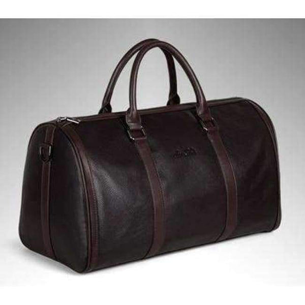 Planet Gates brown Fashion Genuine Leather Men's Travel Bag Luggage & Travel Bag Men Carry On Leather Duffel Bag Weekend Bag Big Tote Handbag black