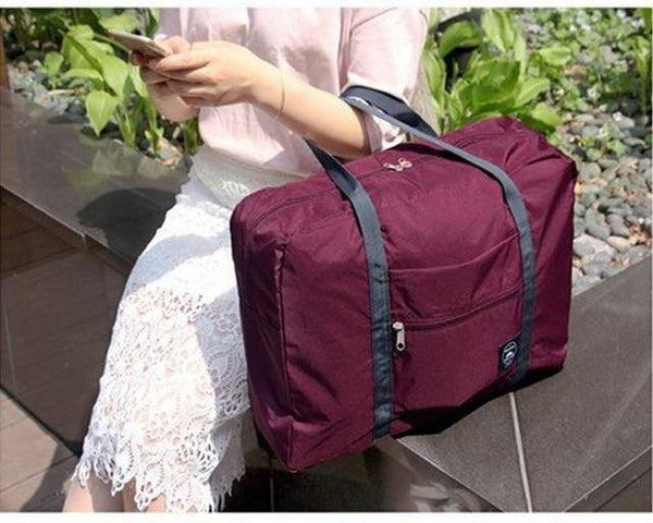 Planet Gates Brown Fashion Women's travel bags Luggage Organizer On the Suitcase Duffle bag Folding Packing Cubes Travel bag Hand Luggage