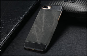 Planet Gates Brown / For iPhone 5 5s SE USLION Retro Style Cloth Skin Leather + PC Phone Cases for iphone 5 5s SE 6 6s 7 8 X Plus Back Cover Case Coque For iphone7 Plus