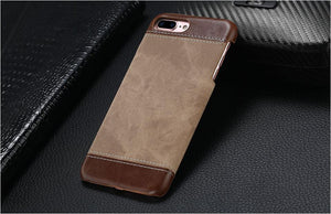 Planet Gates Brown / For iPhone 5 5s SE USLION Retro Style Cloth Skin Leather + PC Phone Cases for iphone 5 5s SE 6 6s 7 8 X Plus Back Cover Case Coque For iphone7 Plus