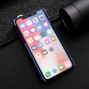 Planet Gates brown / For iPhone XS Max iPhone XS Leather Case Luxury Crocodile Pattern Hand Strap Genuine Leather Back Phone Case Cover for iPhone XS Max XS XR 7 8