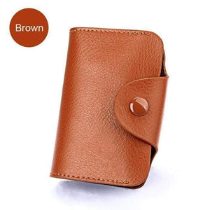 Planet Gates brown Genuine Leather Men Wallet ID Credit Card Holder Wallets Male Small Coin Purse Women Money Bag Vallet Mini Walet