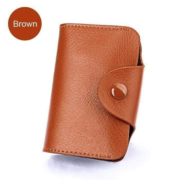 Planet Gates brown Genuine Leather Men Wallet ID Credit Card Holder Wallets Male Small Coin Purse Women Money Bag Vallet Mini Walet