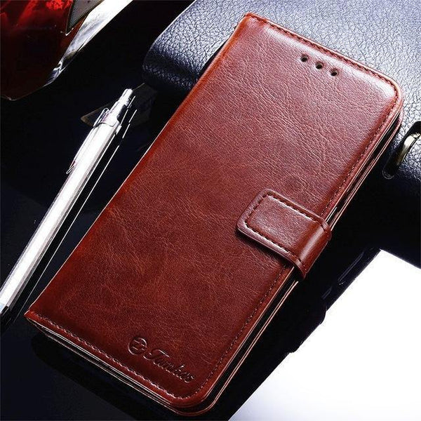 Planet Gates Brown / honor 9 lite TOMKAS Wallet Case For Huawei Honor 9 Lite Cover On Luxury Retro PU Leather Flip Phone Case For Huawei Honor 10 Cases Covers On