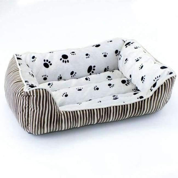 Planet Gates Brown / L  65x55x18cm Pets products for puppies pet bed for animals dog beds for large dogs cat house dog bed mat cat sofa supplies py0103