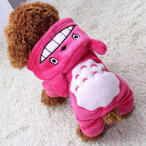 Planet Gates Brown / L Dog Clothes For Small Dogs Soft Winter Pet Clothing For Dog Clothes Winter Chihuahua Clothes Cartoon Pet Outfit 22-23S1
