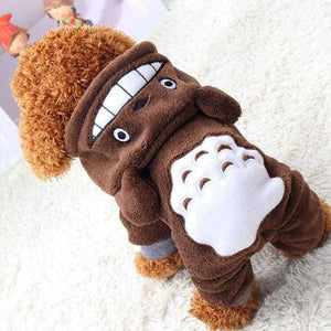 Planet Gates Brown / L Dog Clothes For Small Dogs Soft Winter Pet Clothing For Dog Clothes Winter Chihuahua Clothes Cartoon Pet Outfit 22-23S1