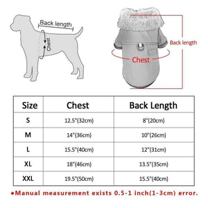 Planet Gates Brown / L Dog Clothes Leather Coat Winter Dog Jacket Coat For Small Dogs Pets Pug French Bulldog Schnauzer roupa cachorro