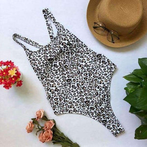 Planet Gates Brown / L Fashion women swimwear Leopard Push-Up LACE UP swimwear women swimwear women one piece maternity swimwear JL 10