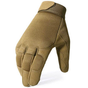Planet Gates Brown / L Tactical Gloves Antiskid Army Military Bicycle Airsoft Motorcycle Shoot Paintball Work Gear Camo Full Finger Men Women