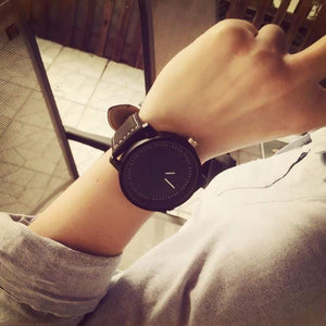 Planet Gates Brown Leather Black Fashion Casual Watch Men Women Quartz Clock Leather BGG Brand Lovers' Wristwatches orologio Hours