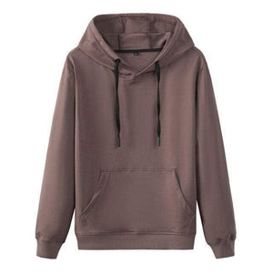 Planet Gates Brown / M Men Solid Color Hoodies Men Fashion Casual Hoodies Sweatshirts Men Oversized Hip Hop Hoodies Sweatshirt Tops