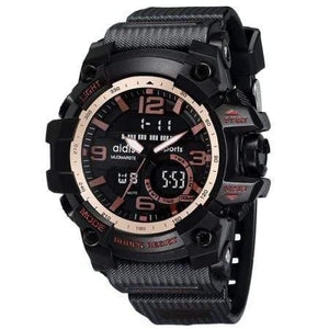 Planet Gates brown Men's sports watches waterproof military LED digital quartz electronic children watch men clock relogio masculino