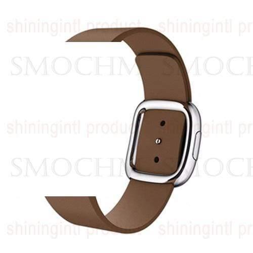 Planet Gates Brown Modern Leather / China / 44mm Rose Gold Watch Bluetooth Smart Watch Series 4 1:1 IWO 8 Plus IWO 9 Updated GPS Tracker Sports Smartwatch For Apple iPhone Android