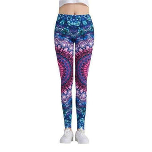 Planet Gates Brown / One Size Leggings Fitness Women Leggings Space Galaxy Printing leggins High Waist Pants Female Quick Dry Trousers WAIBO BEAR