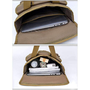 Planet Gates Brown Outdoor Tactical Bag Oxford Molle Messenger Bags Military Camouflage Crossbody Shoulder Bags Sports Toolkit Handbag XA158WA