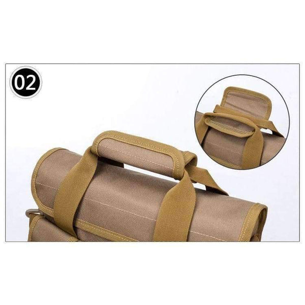 Planet Gates Brown Outdoor Tactical Bag Oxford Molle Messenger Bags Military Camouflage Crossbody Shoulder Bags Sports Toolkit Handbag XA158WA