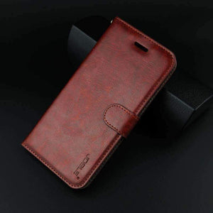 Planet Gates brown / PU Leather Case Wallet Leather Card Slots Case Luxury Flip Mobile Phone Case Cover For Huawei P8 Lite 2017 KS0068