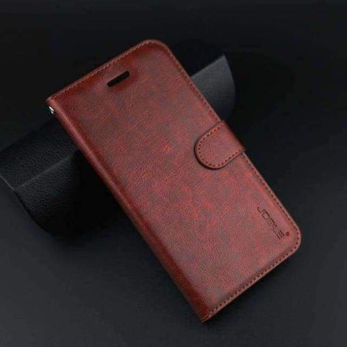 Planet Gates brown / PU Leather Case Wallet Leather Card Slots Case Luxury Flip Mobile Phone Case Cover For Huawei P8 Lite 2017 KS0068