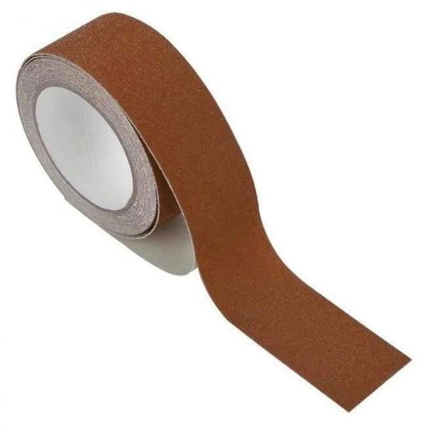 Planet Gates Brown PVC Non-Slip Tape Anti Slip Tapes Anti Skid Adhesive Tape for Stair Step Floor Safety tape Non Slip Shower Strips