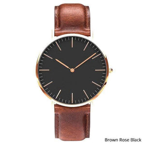 Planet Gates Brown rose black Mens Stainless Steel Bracelet Quartz Watch Fashion Rose Gold Silver Man Watch Style Men Dress Watch 40mm
